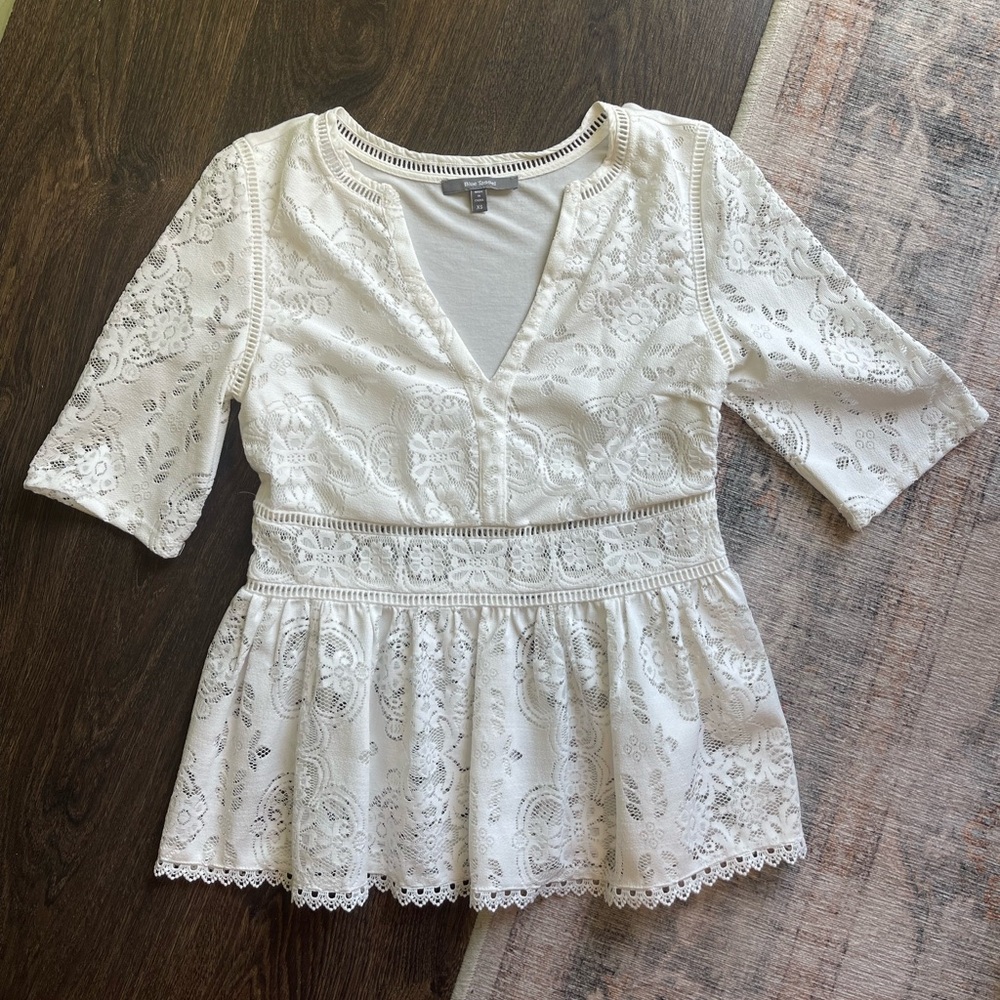 Anthropologie Lace Blouse